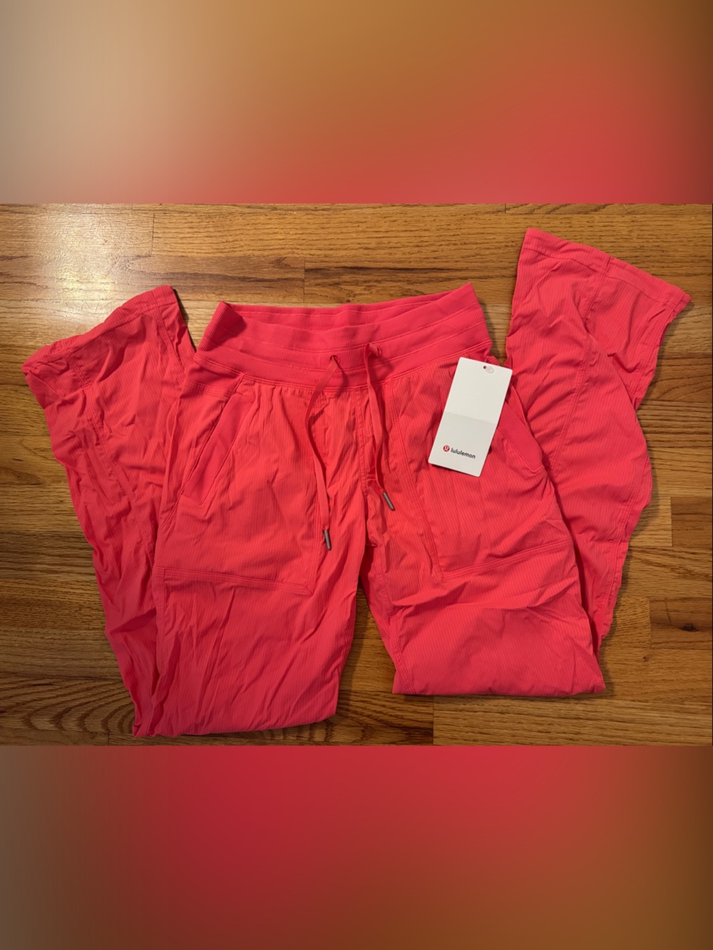 NEW w/ TAGS lululemon athletica Glaze Pink Track Pants